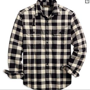 COPY - Harley - Davidson 🏍 Plaid Shirt